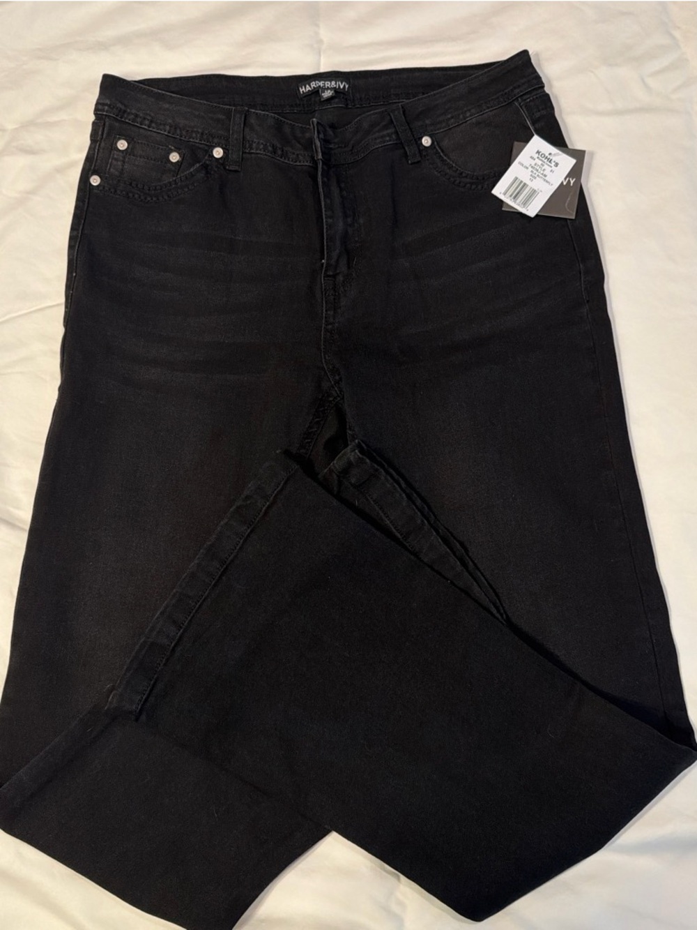 Khols Black Juniors' High-Rise Jeans